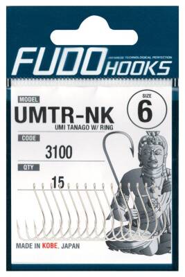 Fudo 3100 Umi Tanago Delikli Pala Nikel İğne 9 - 2