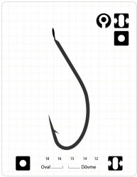 Fudo 3301 Akita Kitsune Black Nikel İğne - 1