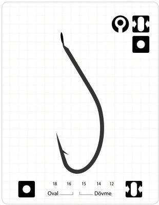 Fudo 3301 Akita Kitsune Black Nikel İğne - 1