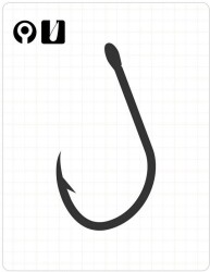 Fudo 3401 Soi Black Nikel İğne 7/0 - 1