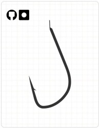 Fudo 3501 Bream Yamame Black Nikel İğne 8 - 1