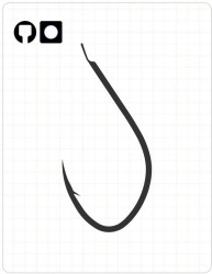 Fudo 3601 Koaji Round Black Nikel İğne - FUDO