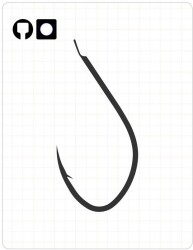 Fudo 3601 Koaji Round Black Nikel İğne - FUDO