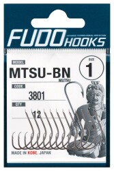 Fudo 3804 Mutsu Kırmızı Çember İğne 1/0 - 2