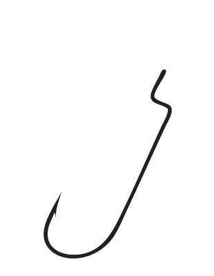 Fudo 4801 Fudo Worm 104Sf Black Nikel İğne 2/0 - 1