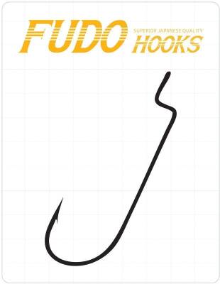 Fudo 4801 Fudo Worm 104Sf Black Nikel İğne 2/0 - 2