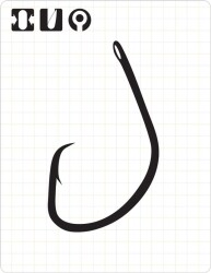 Fudo 5301 Light Circle Mutsu Black Nikel İğne - FUDO