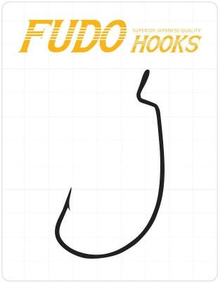 Fudo 5701 Fudo Worm 112 Black Nikel İğne 1/0 - 2