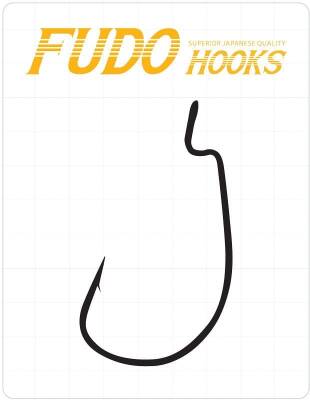 Fudo 5801 Fudo Worm 113 Black Nikel İğne 6/0 - 2