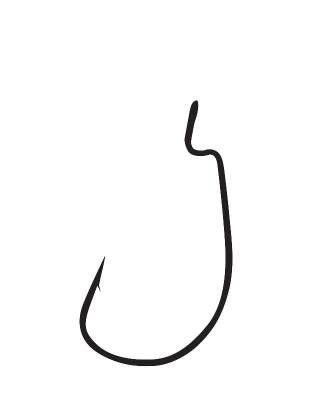 Fudo 5801 Fudo Worm 113 Black Nikel İğne - 1