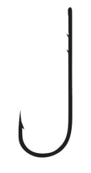 Fudo 6101 Worm SSB Black Nikel Uzun Pala Tırnaklı İğne 4/0 - 1