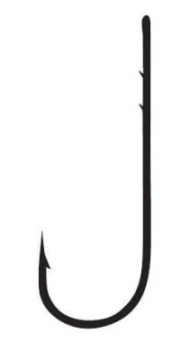 Fudo 6101 Worm SSB Black Nikel Uzun Pala Tırnaklı İğne 4/0 - 1