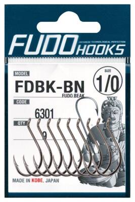 Fudo 6301 Fudo Beak Black Nikel İğne 8/0 - 3