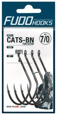 Fudo 6901 Catfish Black Nikel 7/0 - 3