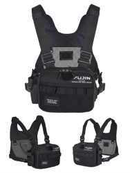 Fujin Aji Vest Tactical Black Balıkçı Çantası - 2