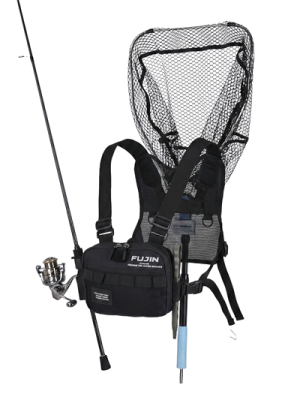 Fujin Aji Vest Tactical Black Balıkçı Çantası - 5