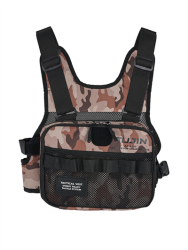 Fujin Aji Vest Tactical Brown Camo Balıkçı Çantası - 3