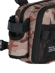 Fujin Aji Vest Tactical Brown Camo Balıkçı Çantası - 8