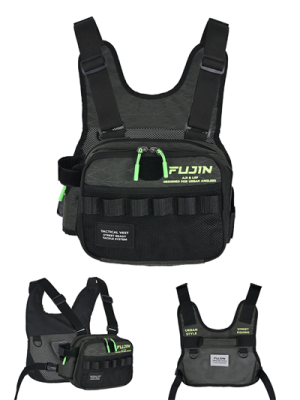 Fujin Aji Vest Tactical Khaki Balıkçı Çantası - 2