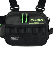 Fujin Aji Vest Tactical Khaki Balıkçı Çantası - 7
