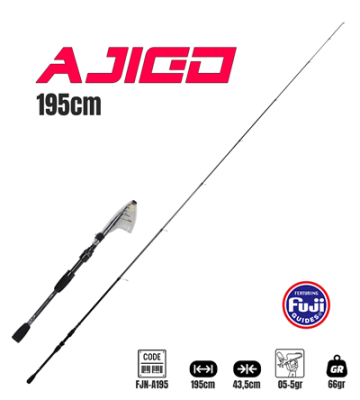 Fujin Ajigo 195cm 05-5gr Teleskopik LRF Kamışı - 1