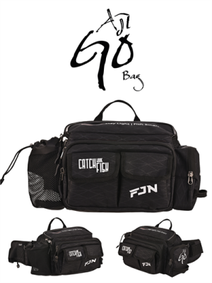 Fujin AjiGo Bel Çantası Black - Balıkçı Çantası - 1