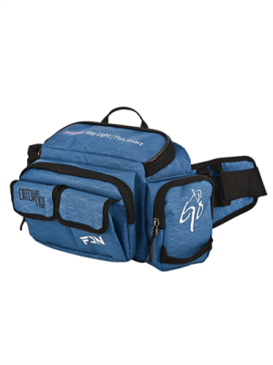 Fujin AjiGo Bel Çantası Indigo - Balıkçı Çantası - 4