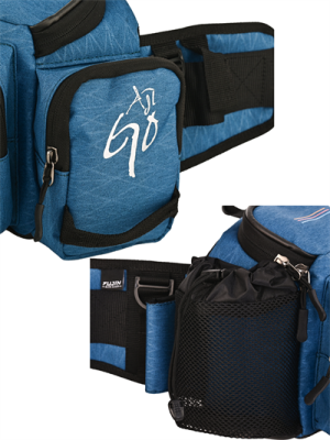 Fujin AjiGo Bel Çantası Indigo - Balıkçı Çantası - 6