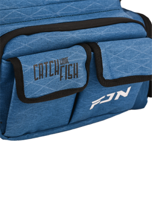 Fujin AjiGo Bel Çantası Indigo - Balıkçı Çantası - 7