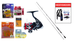 Fujin Ajime 183cm 05-5gr&Daiwa Ninja 23 LT 1000 LRF Seti - Fujin