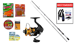 Fujin Ajime 183cm 05-5gr&Shimano LRF Makina FX 1000 FC LRF Seti - Shimano
