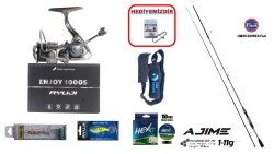 Fujin Ajime 228cm 0.5-5 gr & Ryuji Enjoy 1000S LRF Seti - Ryuji