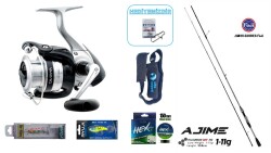 Fujin Ajime 228cm 1-11 gr & Daiwa Strikeforce 2000B LRF Seti - Fujin