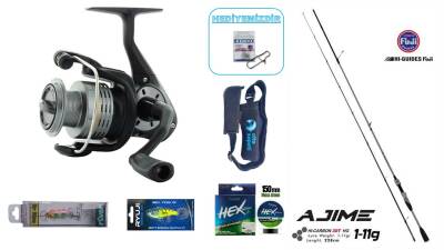 Fujin Ajime 228cm 1-11 gr & Okuma Revenger RV-25 FD LRF Seti - 1