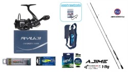 Fujin Ajime 228cm 1-11 gr & Ryuji Infinity 2000S LRF Seti - Fujin