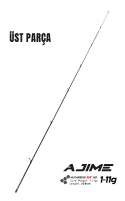 Fujin Ajime 228cm 1-11gr LRF Kamışı #1 Üst Parça - 1