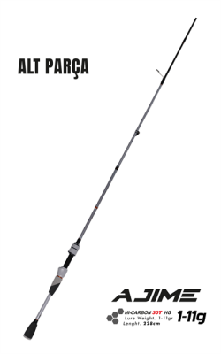Fujin Ajime 228cm 1-11gr LRF Kamışı #2 Alt Parça - 1