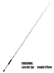 Fujin Ajime Black Swan 175cm 02-3gr Aji LRF Kamışı - 2