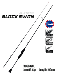 Fujin Ajime Black Swan 190cm 03-4gr Aji LRF Kamışı - Fujin