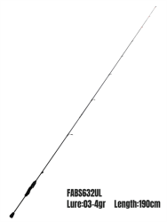 Fujin Ajime Black Swan 190cm 03-4gr Aji LRF Kamışı - 2