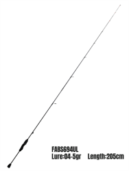 Fujin Ajime Black Swan 205cm 04-5gr Aji LRF Kamışı - 2