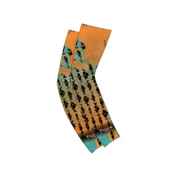 Fujin Arm Sleeve Aqua Orange Fish Kolluk - Fujin