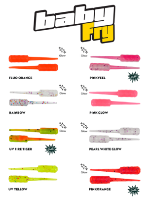 Fujin Baby FRY 2cm LRF Silikon Yem - 9