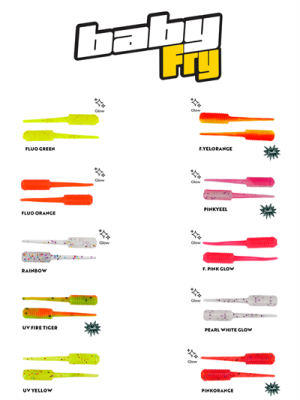 Fujin Baby FRY 2cm LRF Silikon Yem - 25