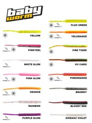 Fujin Baby Worm 5,2cm Floating LRF Silikonu - 1