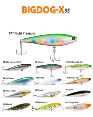 FUJIN Big Dog-x BDX-95SW Maket Balık - 1