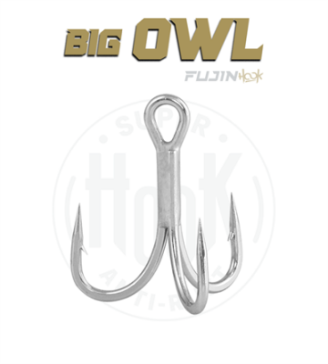 Fujin Big OWL Süper Anti-Rust Üçlü Kanca - 3