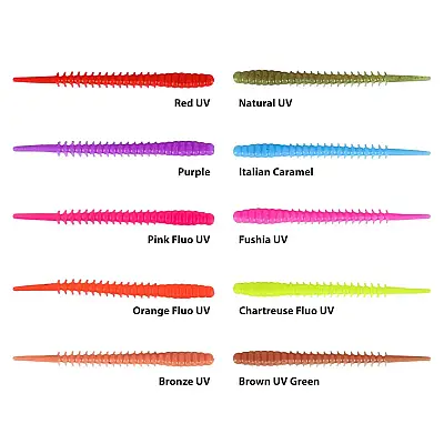 Fujin Bio Worm 6 Cm Kokulu LRF Silikonu - 1