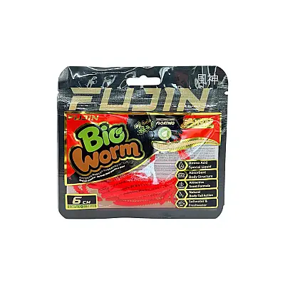 Fujin Bio Worm 6 Cm Kokulu LRF Silikonu - 2