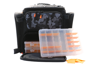 Fujin Black Camo Back Pack - Balıkçı Sırt Çantası - 4